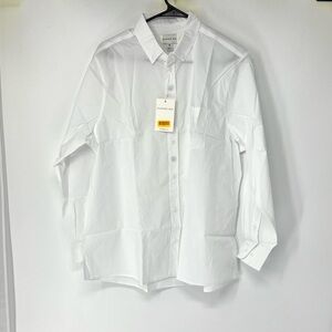 Dapper Boi NWT men’s XL White Dress Shirt